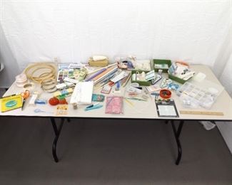Large Lot of Sewing, Knitting, etc. Accessories