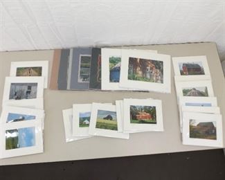 26 Matted Signed and Numbered Photos by Local Photographer Judith Riese