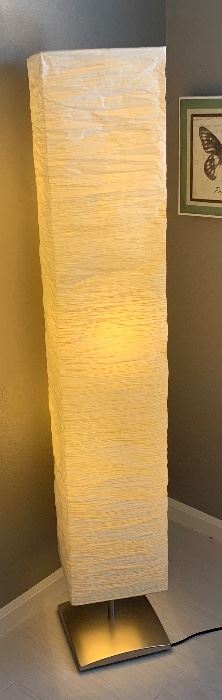 Contemporary Paper Floor Lamp	58x10x10	HxWxD
