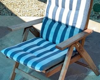 6pc Patio Deck Chairs & Ottomans		
