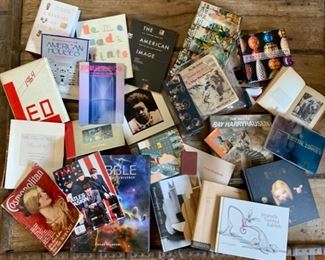 Some of the great variety of books at the sale