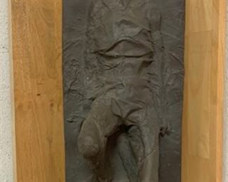 "AIDS Series", cast metal, steel & wood, M. Hogarth