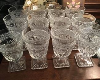 Set of 12 vintage goblets