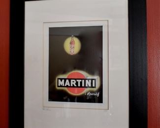 Martini vermouth advertisement