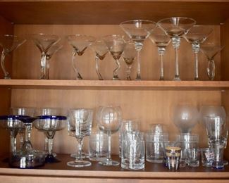 Glasses and barware