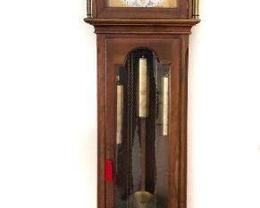 RIDGEWAY MOON DIAL GRANDFATHER CHIME CLOCK
