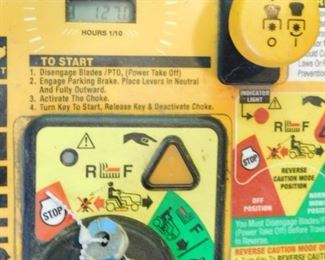 Cub Cadet zero-turn Z force L mower 126 hrs 60 in. deck