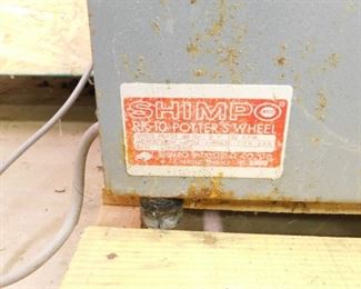 Shimpo Potter's RK-10 wheel