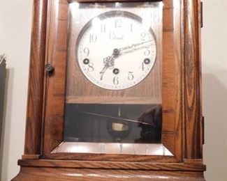 1930 Colonial Oak Clock 
