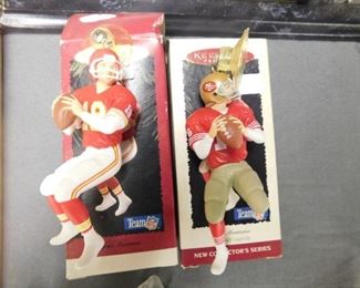 Joe Montana Hallmark ornaments