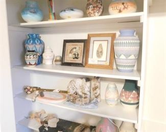 Native American signed pcs