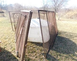 Cage and Livestock tank