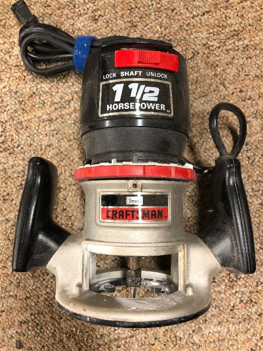 Woodworking Tools Routers, Saws, Sanders, etc. starts on 3/6/2020