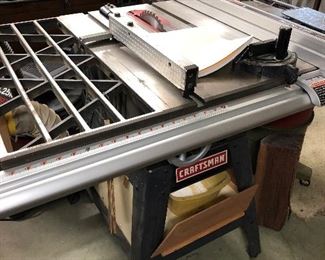 Sears Craftsman 10 Inch Stationary Table Saw, Model No. 315.228410