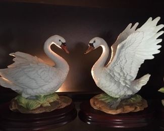 Porcelain Swans - Andrea by Sadek