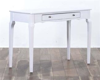 White French Provincial Console Table W Storage