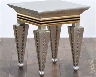 Artmax Art Deco Pyramid End Table