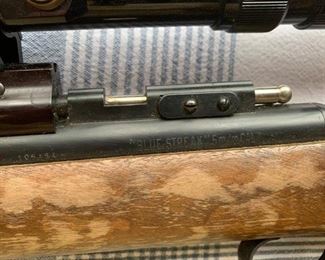 #36 pellic gun Blue Strick 5 mm with scope   $ 150.00