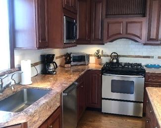 Solid Cherry Cabinets with wood interiors - excellent shape $2500