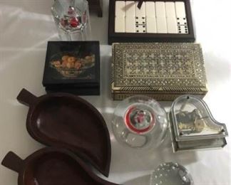 Unique Collectible boxes and glass candle holders https://ctbids.com/#!/description/share/340708
