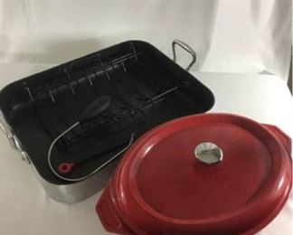 Kirkland solid stew pot and large roasting pan https://ctbids.com/#!/description/share/340715
