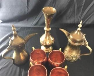 Turkish coffee makers and Turkish Vase https://ctbids.com/#!/description/share/340728