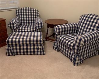 Ethan Allen Club Chairs