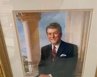 Ronald Reagan Art  Print by Everett Raymond Kinstler