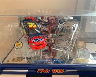 75 th Win Chicagoland Speedway Elite Platinum Version in Display Case with Coins...2006