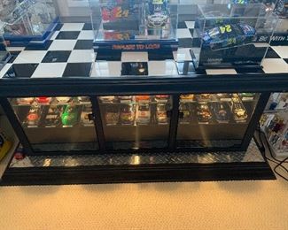 Checkered Flag Display Case