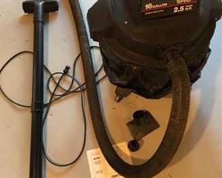 Craftsman 16 gallon Wet Dry vac 2.5 peak HP https://ctbids.com/#!/description/share/340924