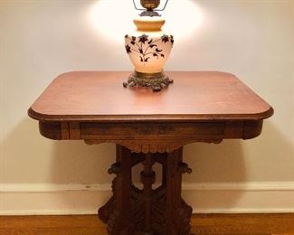 Victorian Eastlake Table