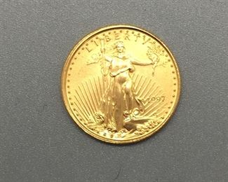 Several lots of - American Eagle $5 Gold Coins