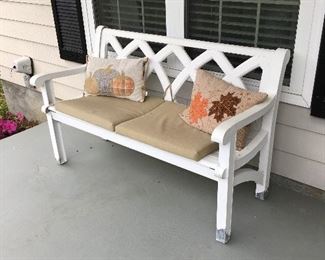 Outdoor bench 