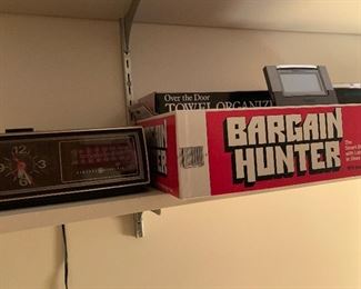 GE Alarm Clock, Bargain Hunter Game
