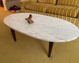 Mid Century Modern Sofa and Coffee Table