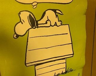 Vintage Snoopy Poster