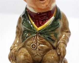 Royal Doulton English Porcelain Toby Mug Assortment Qty 7 Including "Sancho Panca" And "Beefeater"