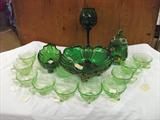 GREEN DEP GLASS, TURN OF 20TH
C. EMERALD GREEN