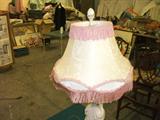 Original shade. Original Finial.