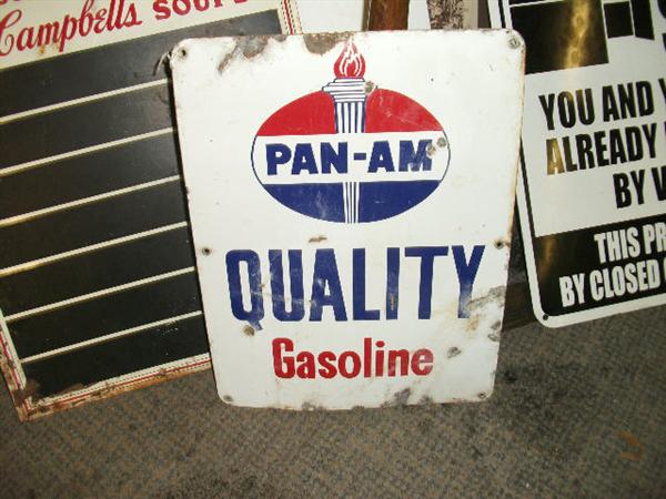 WELL, MAYBE FOR JUST THIS ONE. IT'S OLD. IT'S PORCELAIN
IT'S OIL COMPANY. WHAT ELSE CAN U WANT?