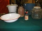 GOOD STUFF! CHECK OUT THE BLUING BOTTLE & THE CANNING CROCK...HECK, U OUGHT TO CK. ALL OF IT OUT. IT'S ALL GOOD.