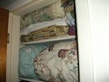 MORE ROLLED UP QUILTS & COVERLETS.
