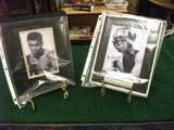 Muhammed Ali pix. One signed,