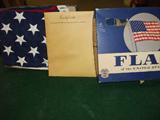 U.S. Flag w/document
