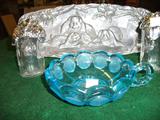 Arthur Court & Coin Glass Nappy ( bet u didn't know Arthur Court made coin glass...yuk, yuk, yuk!)