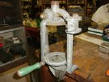 It's a Killer!! Depression era & Still works good!! Oh yeah, it's a jar capper, not a bottle capper, but we also have a bottle capper--CAST IRON!!
