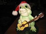frog guitar player