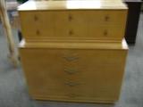 Solid Cherry Empire Revival Chest of Drawers