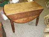 Solid Walnut 1800's country primitive table